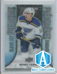 2016-17 Tim Hortons Clear Cut Phenoms Robby Fabbri #CC-10